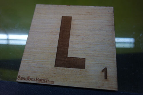 L Scrabble Tile