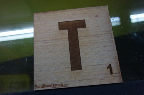 T Scrabble Tile